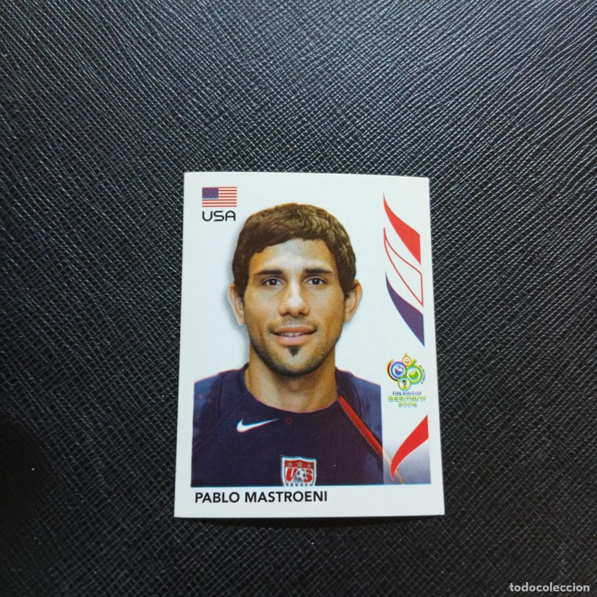Fu&szlig;ball-Sticker: 352 PABLO MASTROENI USA PANINI MUNDIAL ALEMANIA 2006 CROMO FUTBOL 06 - SIN PEGAR - A150 PG532