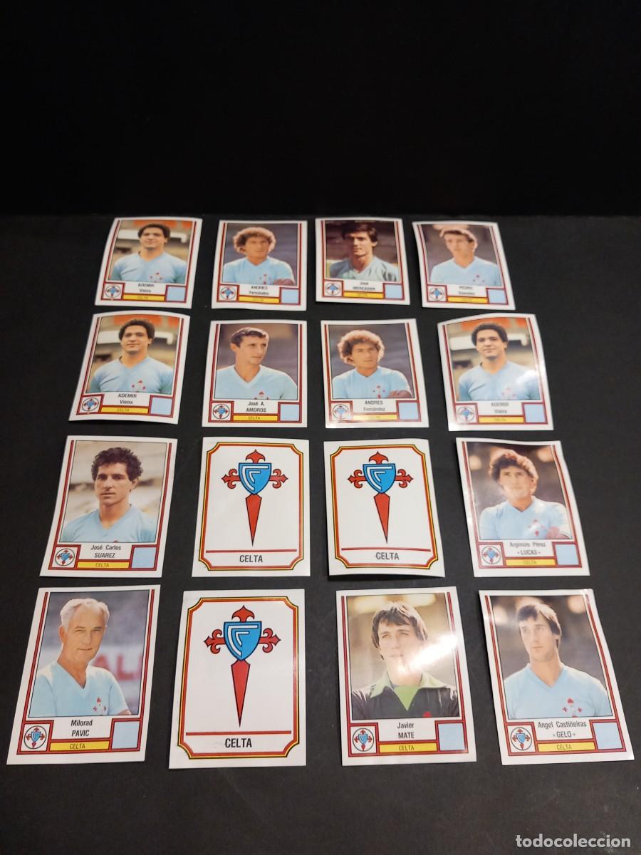 Cromos de f&uacute;tbol: CELTA LOTE DE CROMOS FUTBOL 1983 PANINI PANRICO NUNCA PEGADOS / COMPRA MIN&Iacute;MA 5 &euro;
