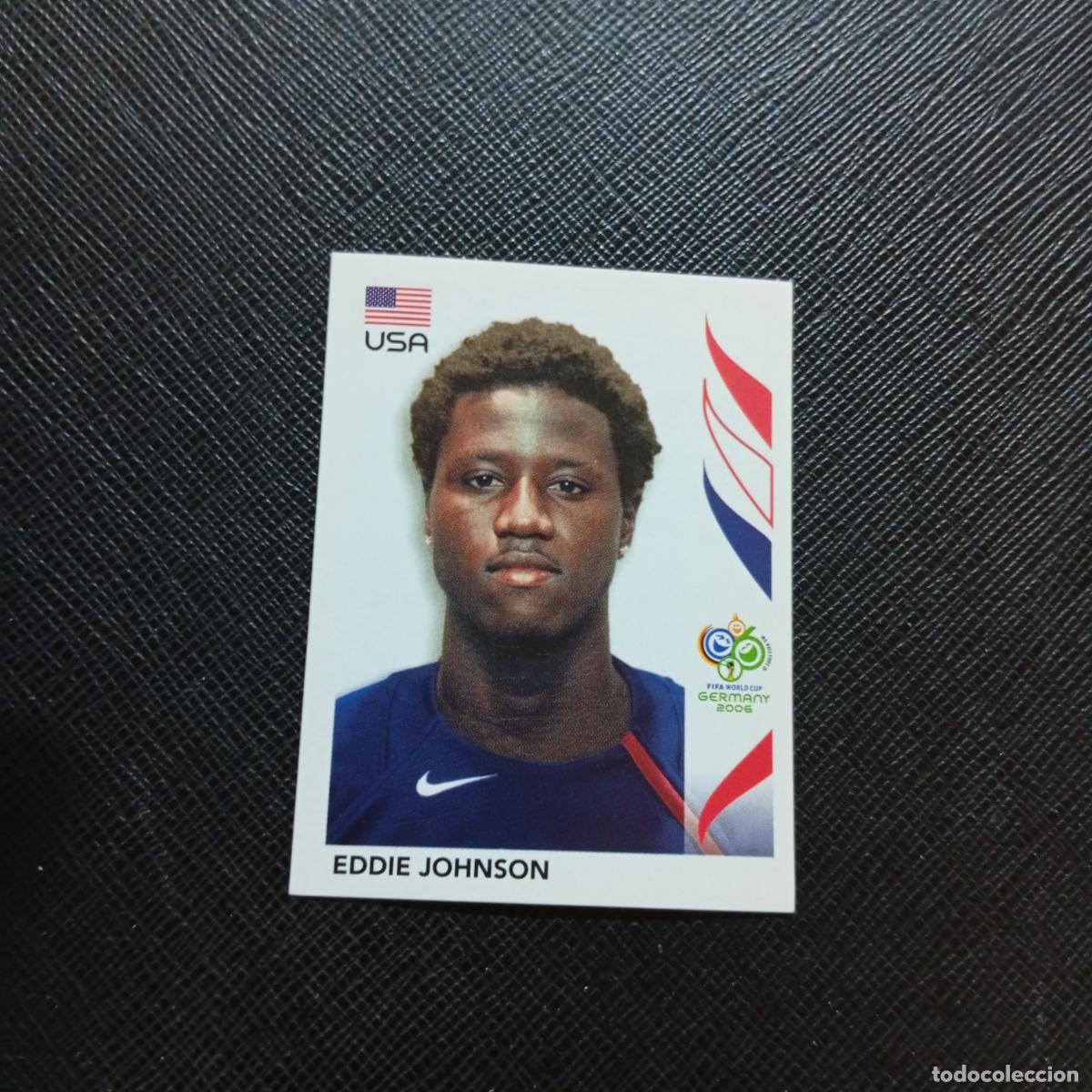 Cromos de f&uacute;tbol: 356 EDDIE JOHNSON USA PANINI MUNDIAL ALEMANIA 2006 CROMO FUTBOL 06 - SIN PEGAR - A150 PG496 B