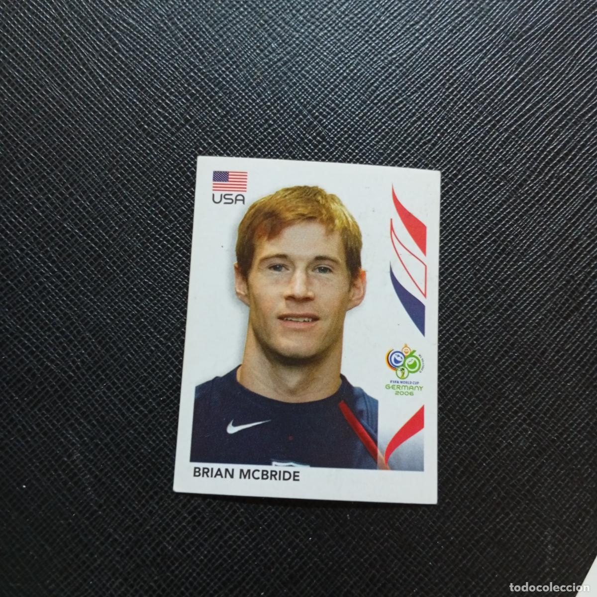 Cromos de f&uacute;tbol: 357 BRAIN MCBRIDE USA PANINI MUNDIAL ALEMANIA 2006 CROMO FUTBOL 06 - SIN PEGAR - A150 PG523