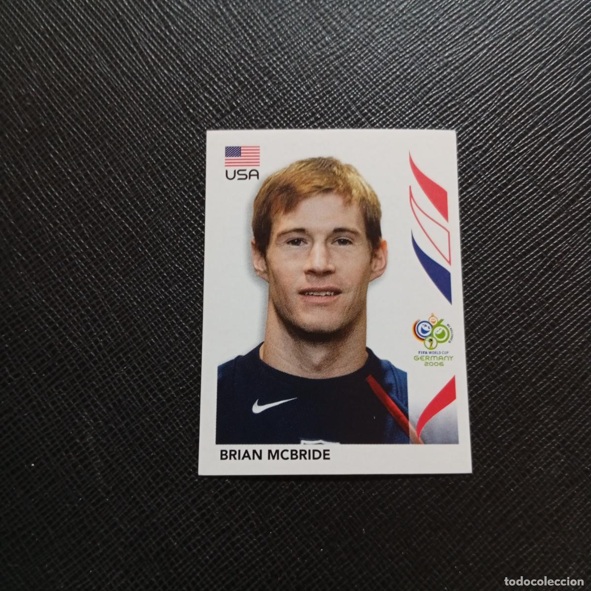 Cromos de f&uacute;tbol: 357 BRAIN MCBRIDE USA PANINI MUNDIAL ALEMANIA 2006 CROMO FUTBOL 06 - SIN PEGAR - A150 PG523 B
