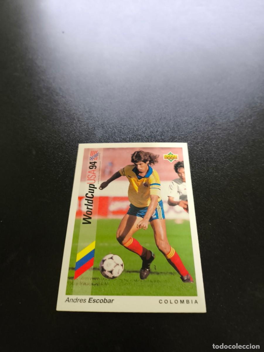 Cromos de f&uacute;tbol: 61 Andres Escobar COLOMBIA UPPER DECK WORLD CUP MUNDIAL USA 94 1994 NO PANINI LIGA ESTE