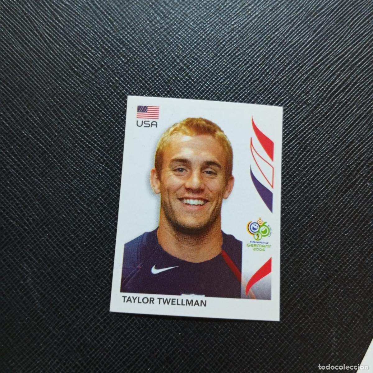 Cromos de f&uacute;tbol: 358 TAYLOR TWELLMAN USA PANINI MUNDIAL ALEMANIA 2006 CROMO FUTBOL 06 - SIN PEGAR - A150 PG523 B