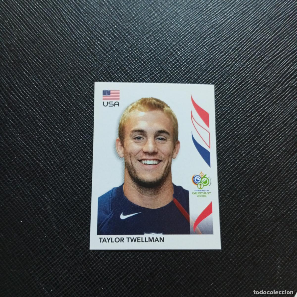 Cromos de f&uacute;tbol: 358 TAYLOR TWELLMAN USA PANINI MUNDIAL ALEMANIA 2006 CROMO FUTBOL 06 - SIN PEGAR - A150 PG532 B