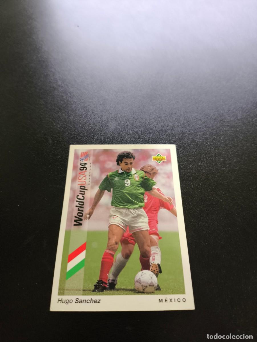 Cromos de f&uacute;tbol: 64 Hugo Sanchez MEXICO REAL MADRID UPPER DECK WORLD CUP MUNDIAL USA 94 1994 NO PANINI LIGA ESTE