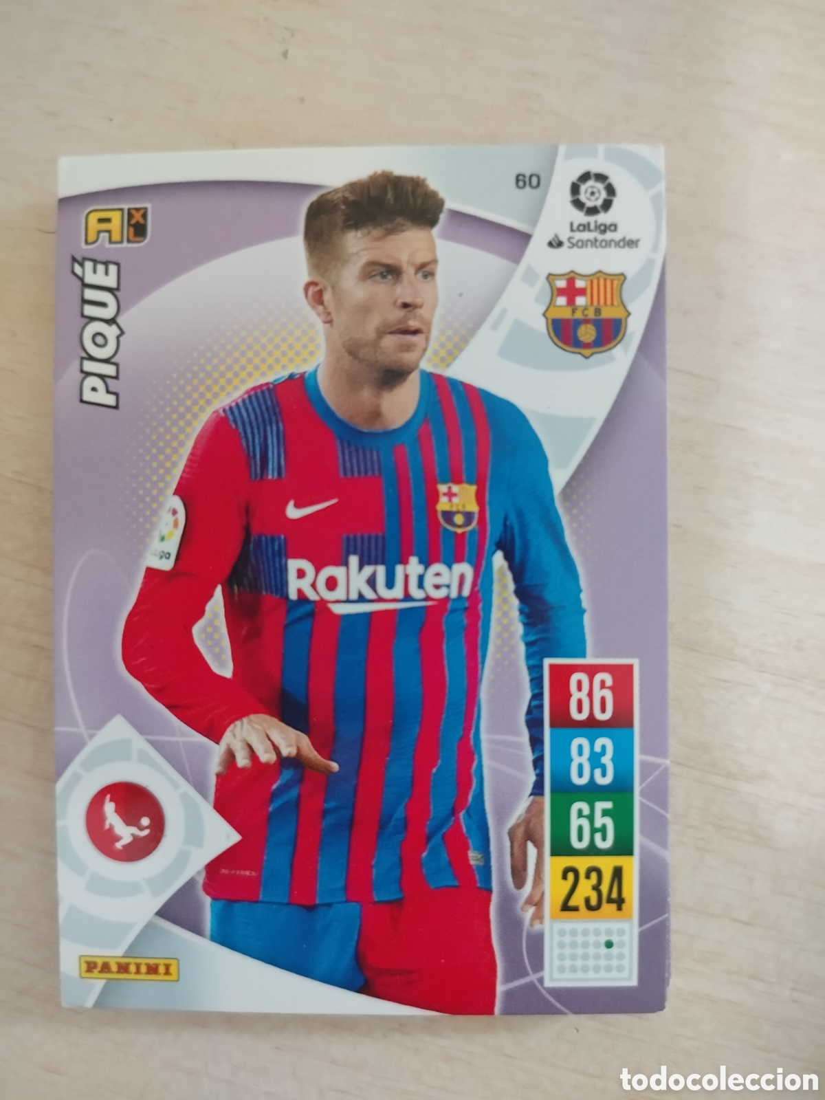 Cromos de f&uacute;tbol: PIQUE 60 ADRENALYN 2021 2022 21 22