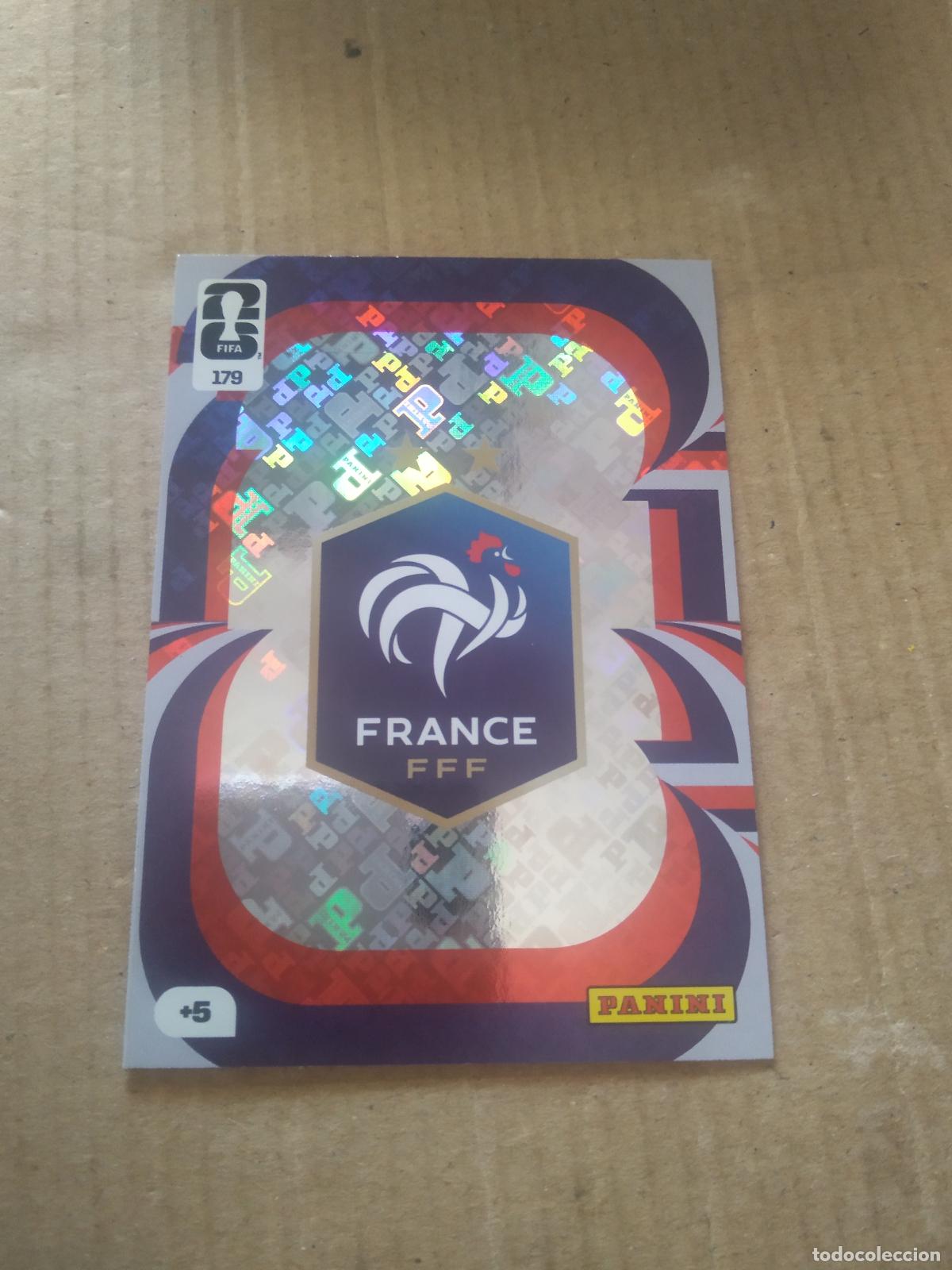 Cromos de f&uacute;tbol: 179 ESCUDO FRANCIA CROMO FUTBOL PANINI ADRENALYN MUNDIAL 2026 WORLD CUP