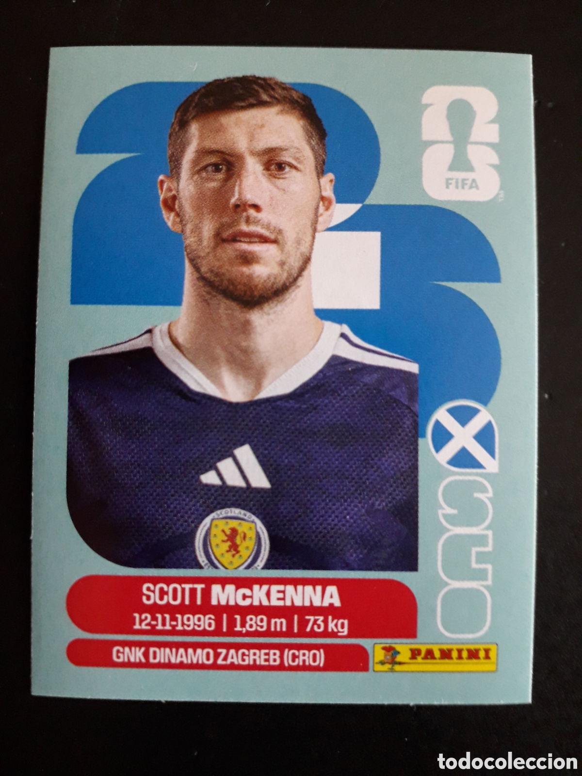 Cromos de f&uacute;tbol: McKENNA ESCOCIA SCO 7 MUNDIAL F&Uacute;TBOL 2026 FIFA WORLD CUP PANINI SIN PEGAR PEDIDO M&Iacute;NIMO 3&euro;.
