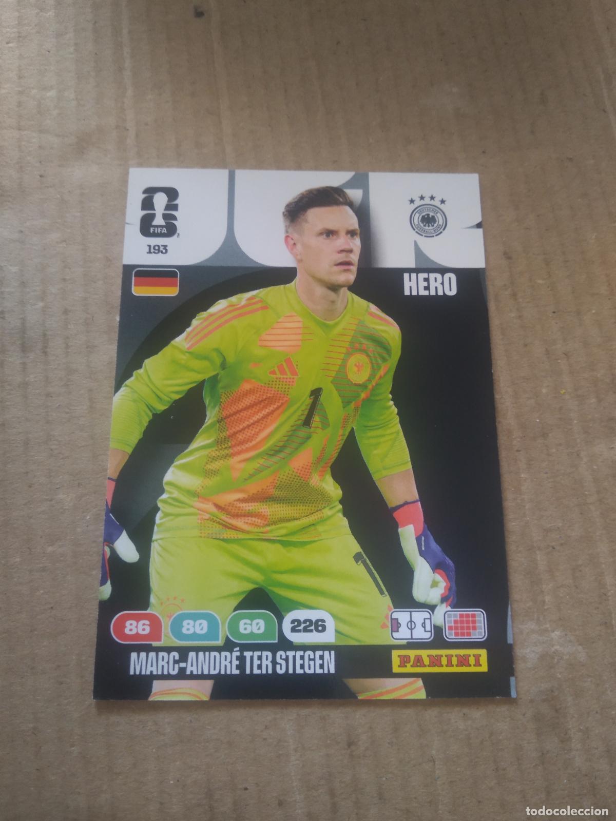 Cromos de f&uacute;tbol: 193 TER STEGEN ALEMANIA CROMO FUTBOL PANINI ADRENALYN MUNDIAL 2026 WORLD CUP