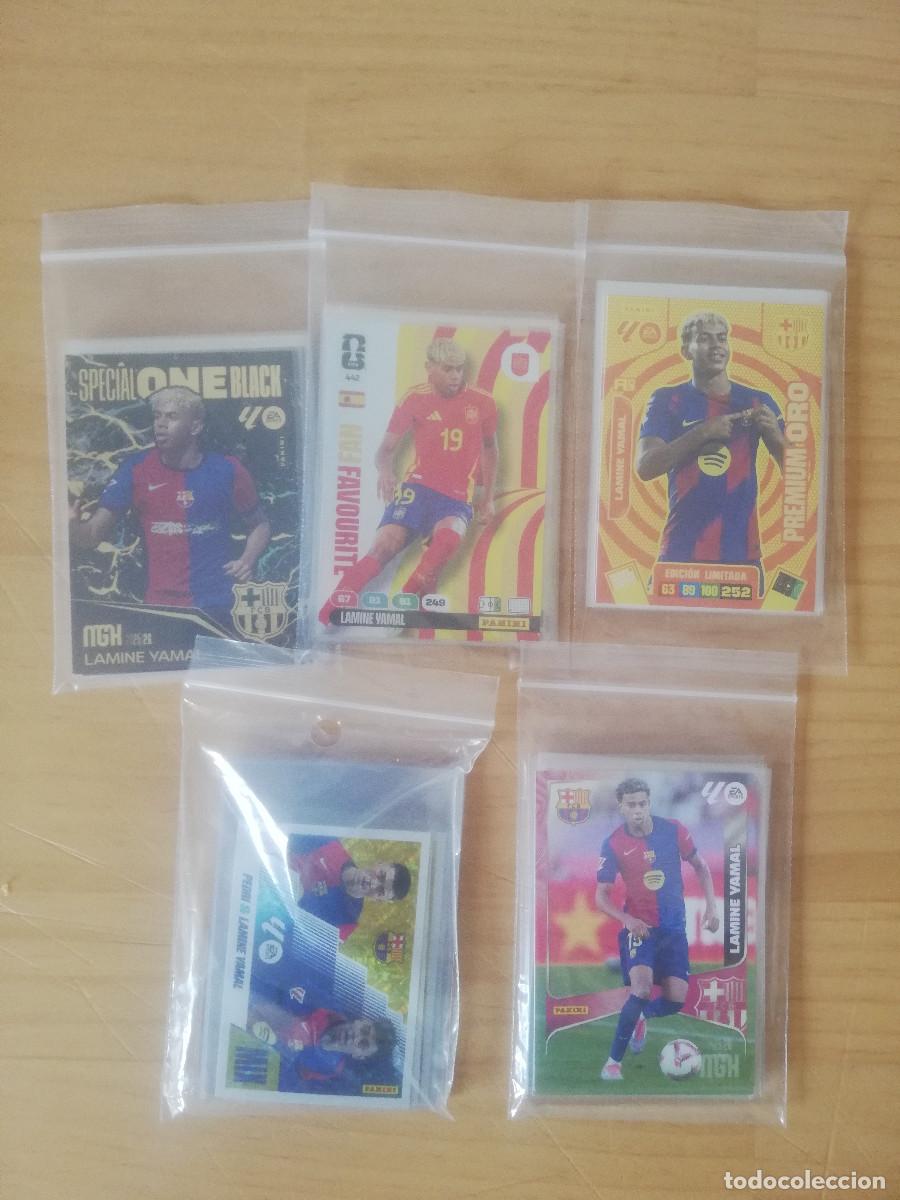 Cromos de f&uacute;tbol: Reservado Lote Lmine Yamal