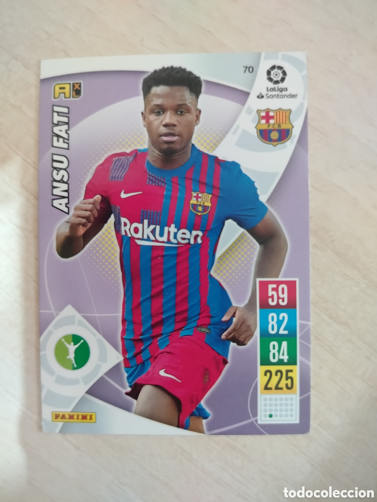 Cromos de f&uacute;tbol: ANSU FATI 70 ADRENALYN 2021 2022 21 22