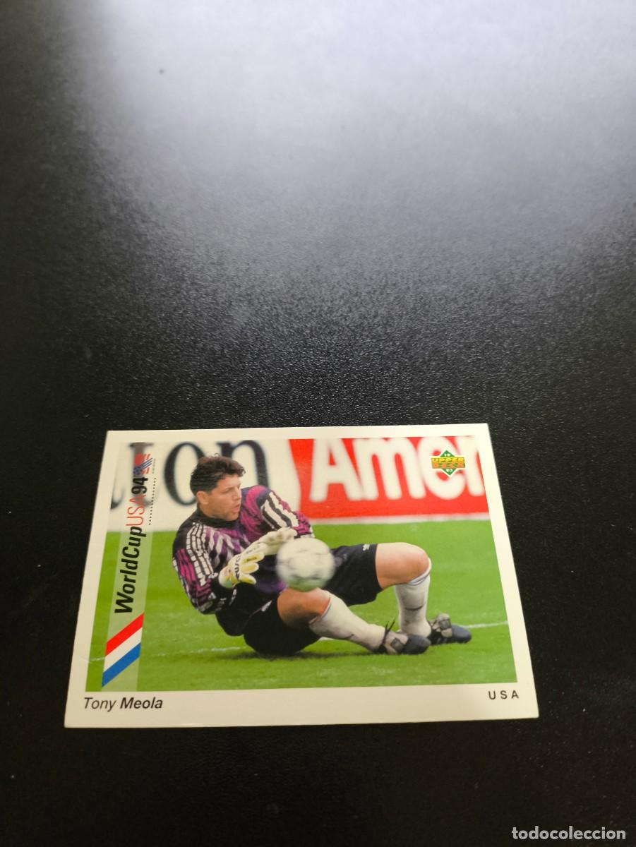 Cromos de Futebol: 85 Tony Meola EEUU ESTADOS UNIDOS UPPER DECK WORLD CUP MUNDIAL USA 94 1994 NO PANINI LIGA ESTE