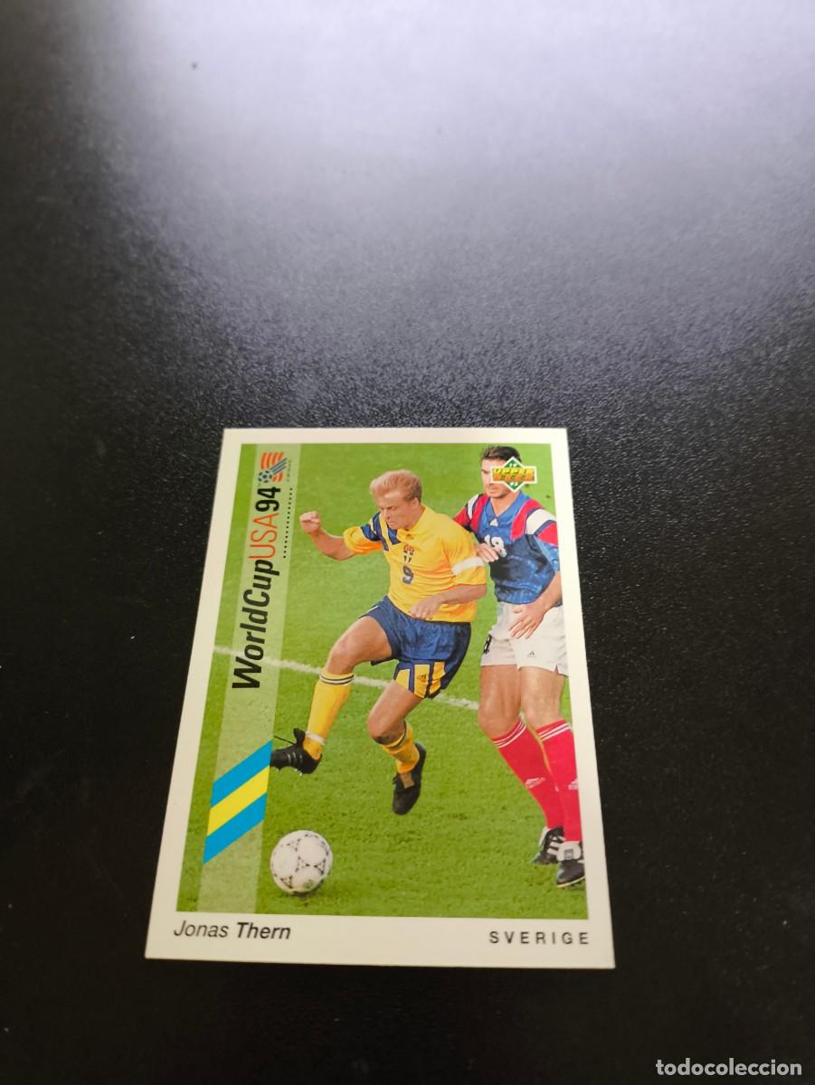 Cromos de Futebol: 87 Jonas Thern SUECIA SWEDEN UPPER DECK WORLD CUP MUNDIAL USA 94 1994 NO PANINI LIGA ESTE