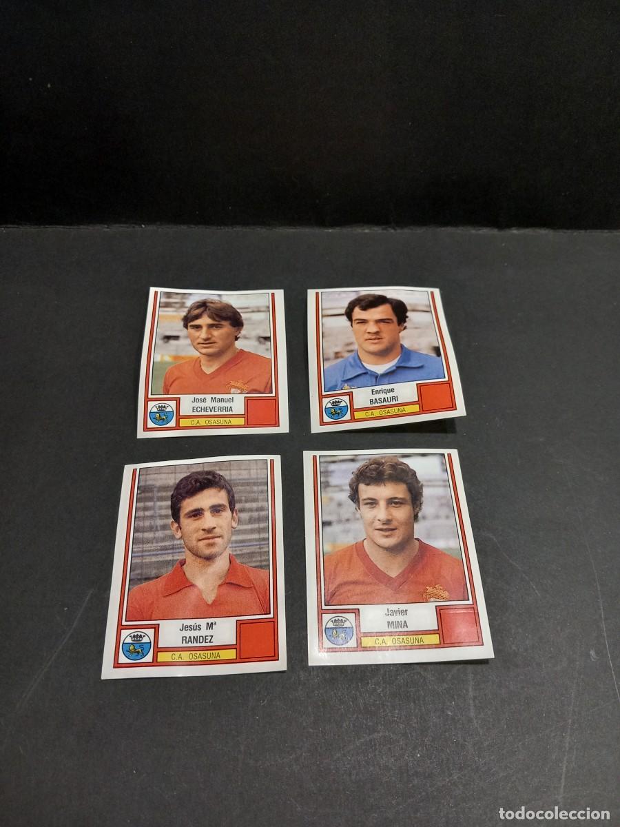 Cromos de f&uacute;tbol: C.A. OSASUNA LOTE DE CROMOS FUTBOL 1983 PANINI PANRICO NUNCA PEGADOS / COMPRA MIN&Iacute;MA 5 &euro;