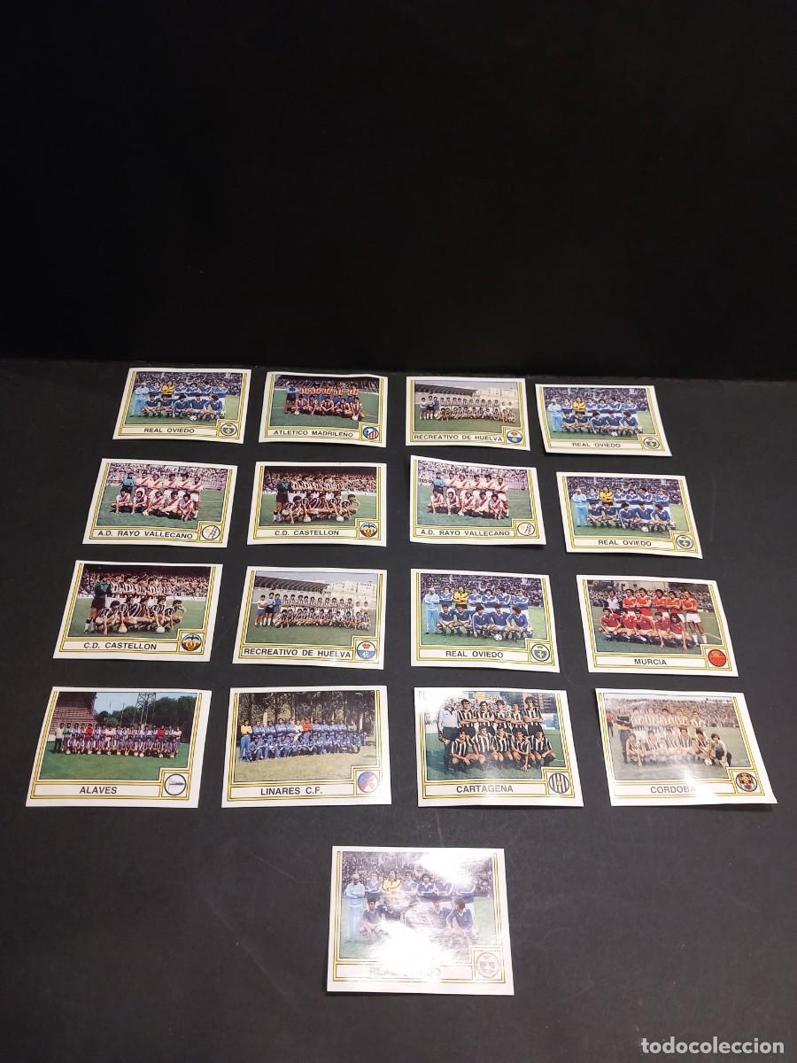 Cromos de f&uacute;tbol: ALINEACIONES EQUIPOS LOTE DE CROMOS FUTBOL 1983 PANINI PANRICO NUNCA PEGADOS / COMPRA MIN&Iacute;MA 5 &euro;