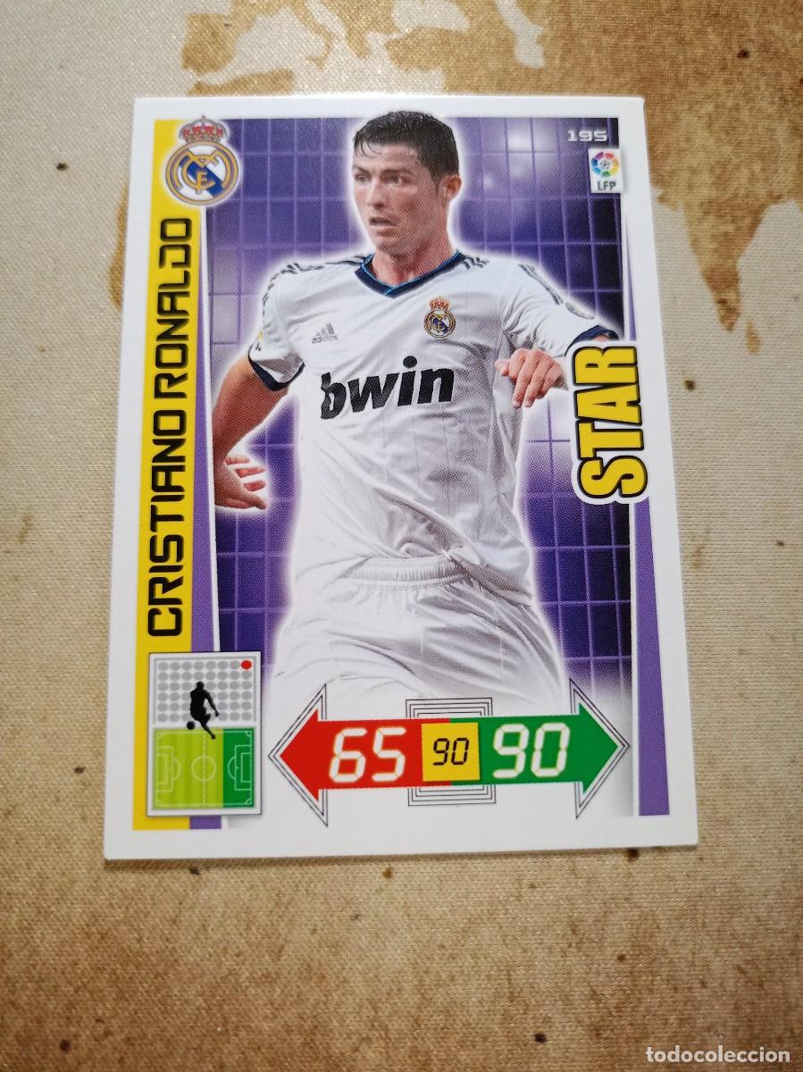 Football Stickers: Real Madrid 195 CRISTIANO RONALDO Adrenalyn 2012-13