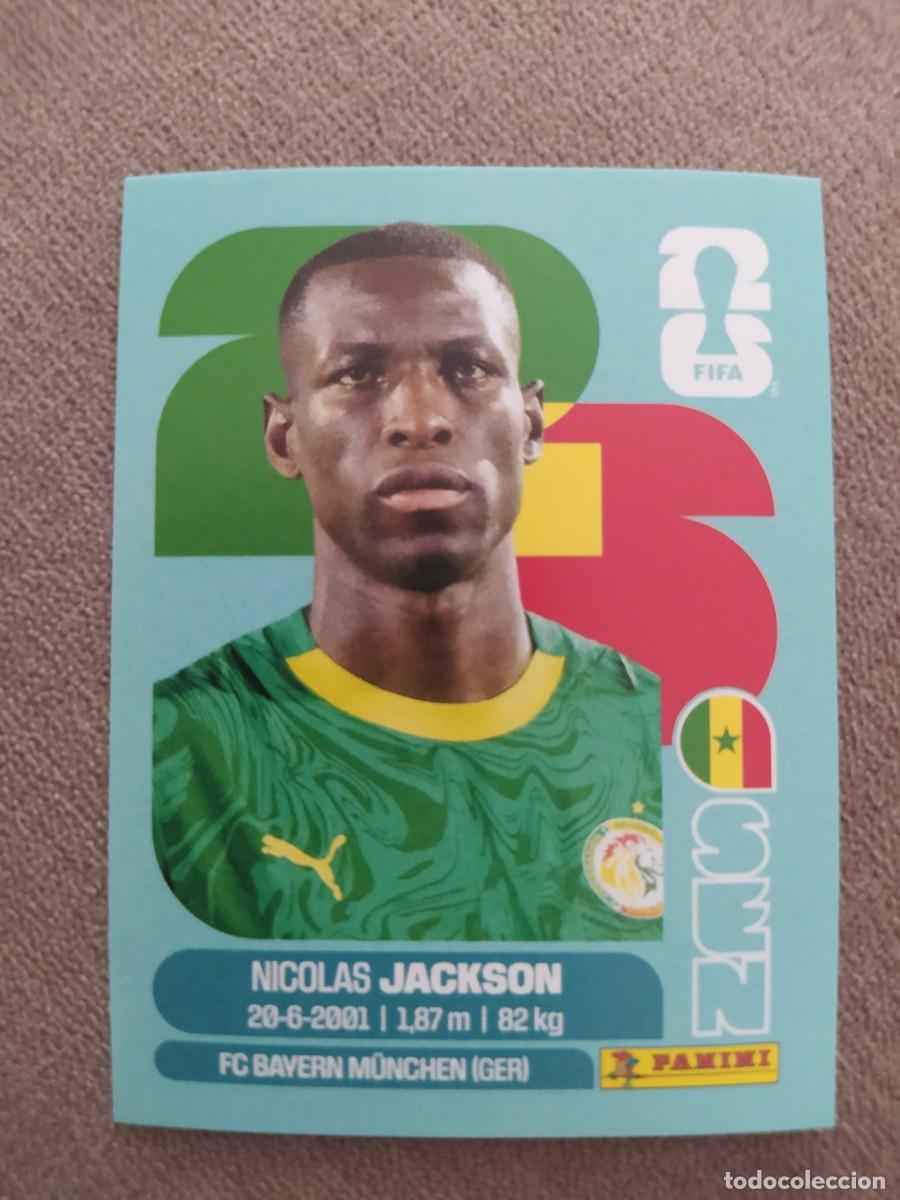 Football Stickers: SEN 19 Nicol&aacute;s JACKSON Senegal mundial 2026 panini