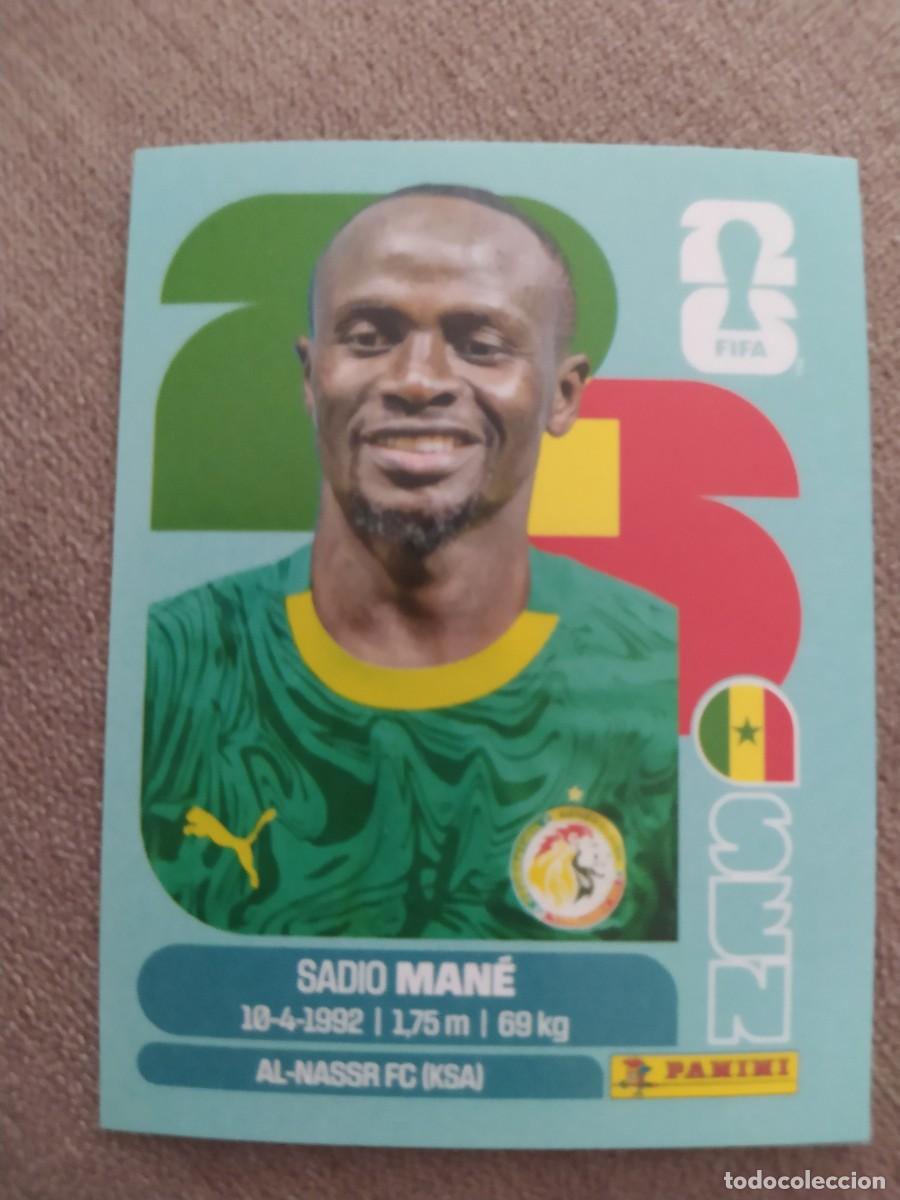 Cromos de f&uacute;tbol: SEN 15 Sadio MANE Senegal mundial 2026 panini