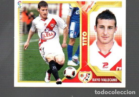 Cromos de f&uacute;tbol: CROMOS ALBUM EDITO ESTE LIGA FUTBOL 2011-2012 PANINI DEL RAYO VALLECANO TITO N&ordm; 3