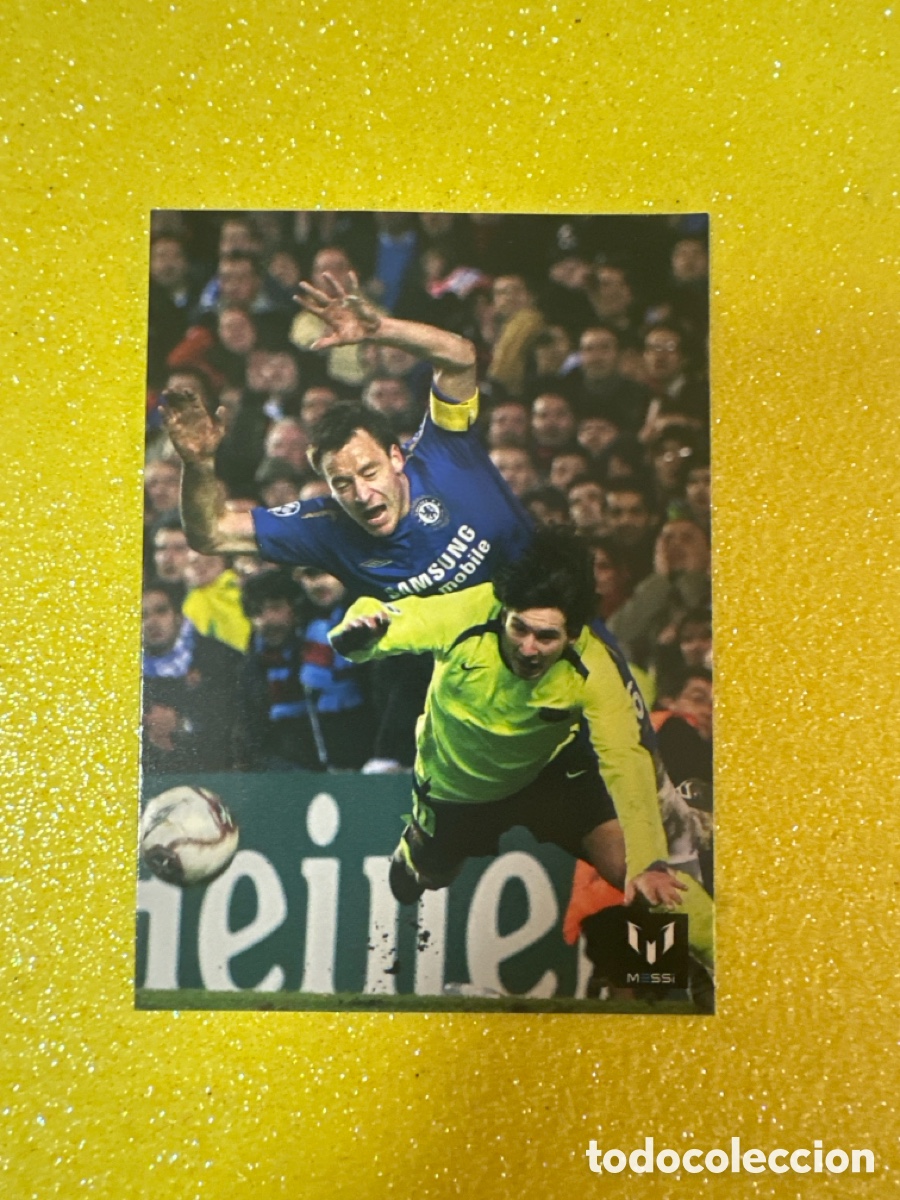 Football Stickers: 7 OFFICIAL MESSI CARD COLLECTION 2013 EDITORIAL ICONS