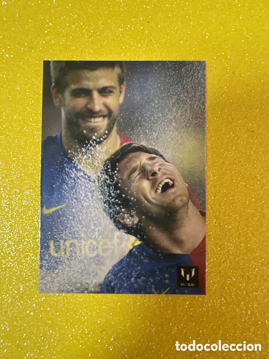 Football Stickers: 13 OFFICIAL MESSI CARD COLLECTION 2013 EDITORIAL ICONS