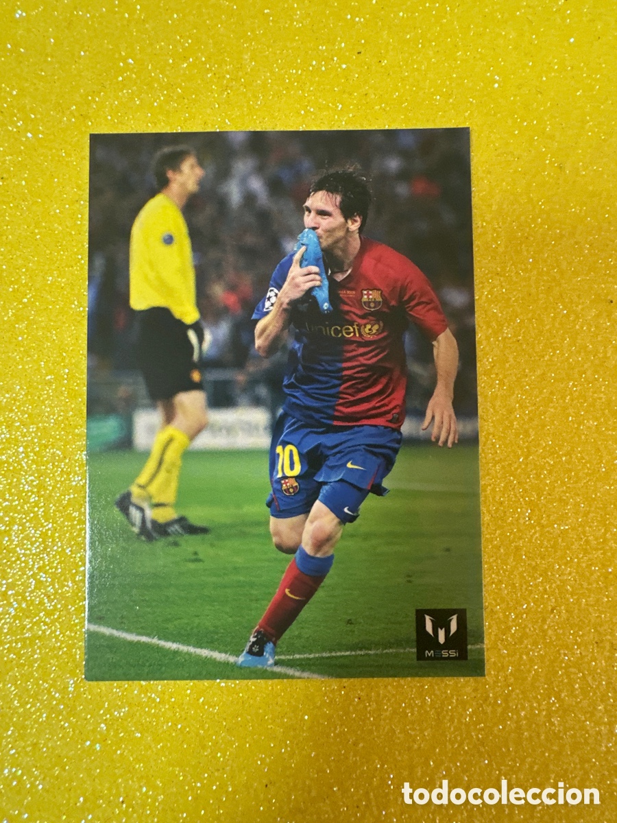 Football Stickers: 15 OFFICIAL MESSI CARD COLLECTION 2013 EDITORIAL ICONS