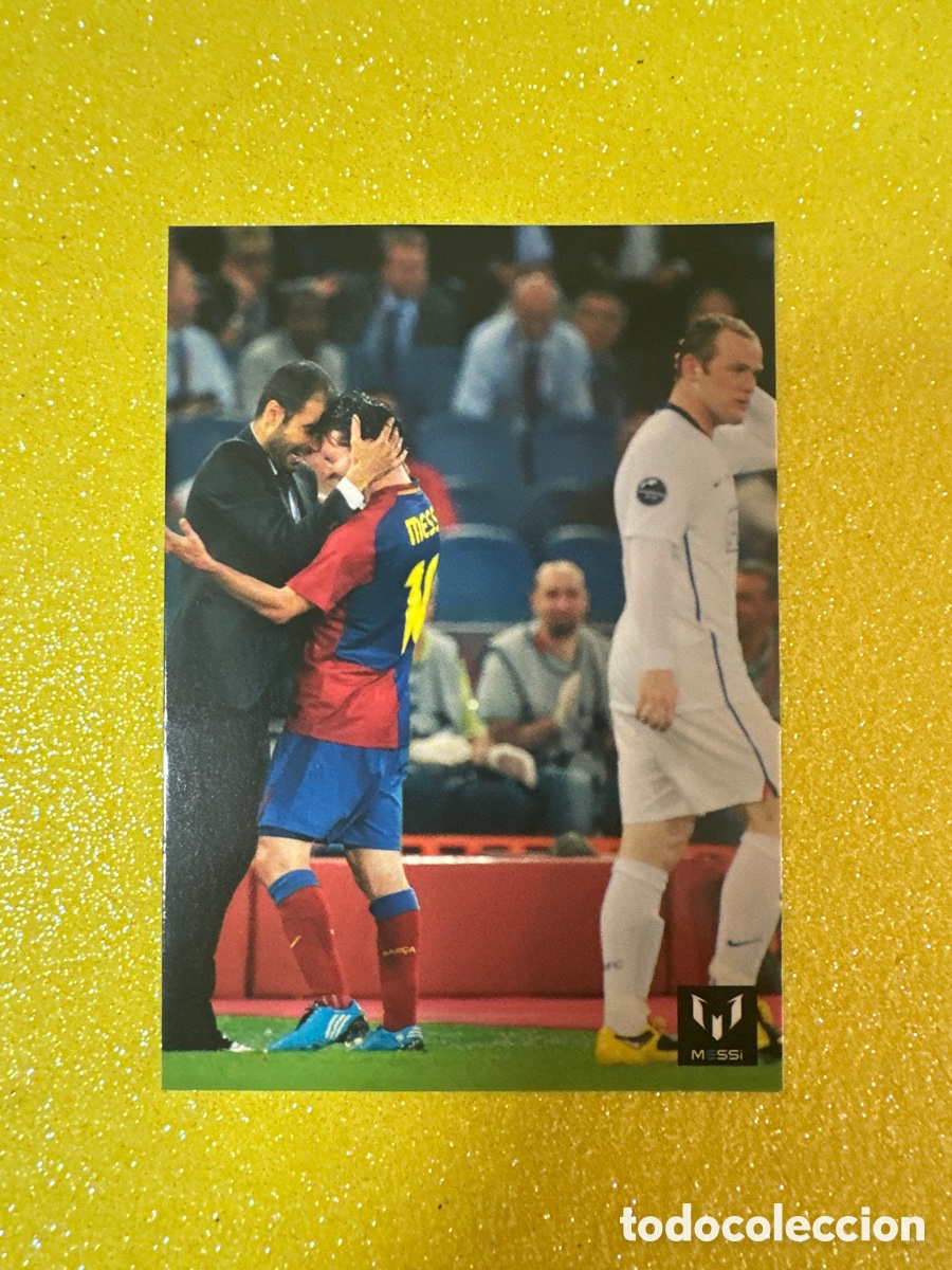 Football Stickers: 16 OFFICIAL MESSI CARD COLLECTION 2013 EDITORIAL ICONS