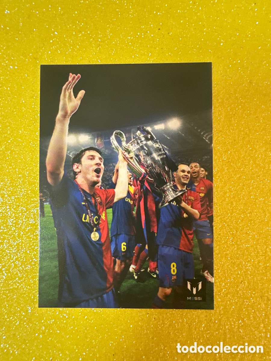 Football Stickers: 17 OFFICIAL MESSI CARD COLLECTION 2013 EDITORIAL ICONS