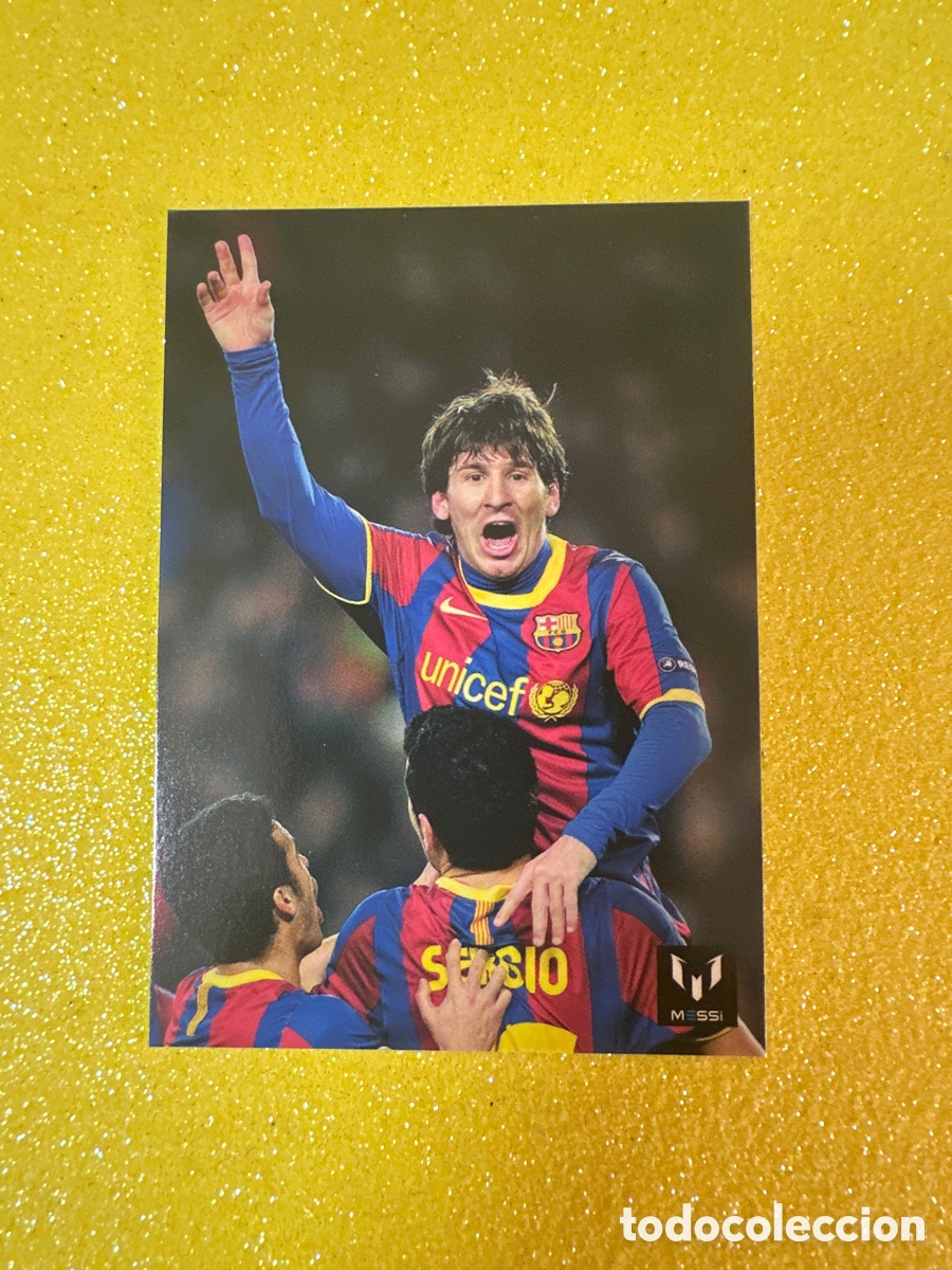 Figurine di Calcio: 25 OFFICIAL MESSI CARD COLLECTION 2013 EDITORIAL ICONS