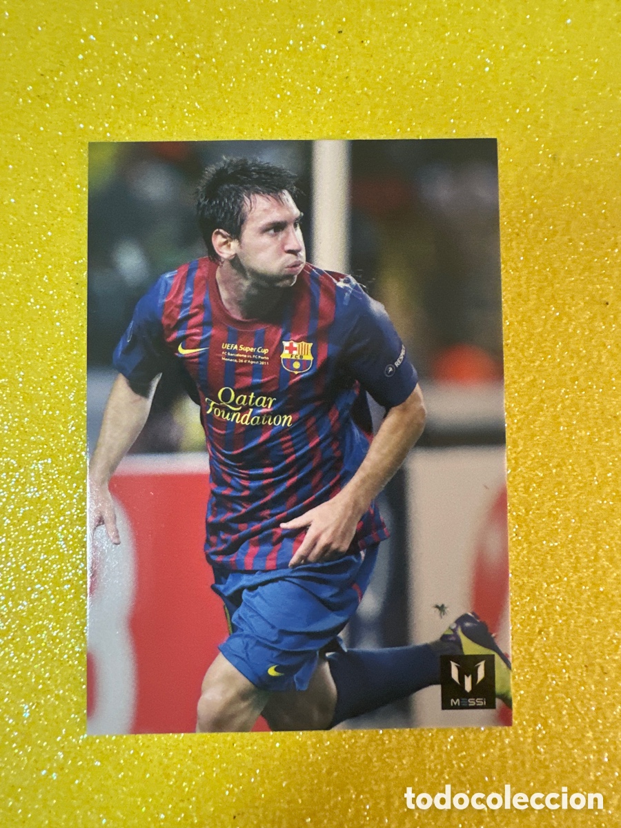 Figurine di Calcio: 32 OFFICIAL MESSI CARD COLLECTION 2013 EDITORIAL ICONS