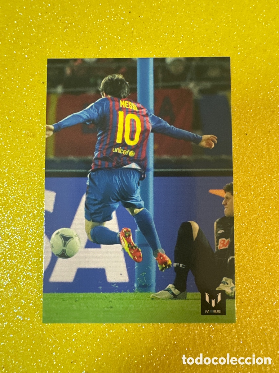 Football Stickers: 33 OFFICIAL MESSI CARD COLLECTION 2013 EDITORIAL ICONS