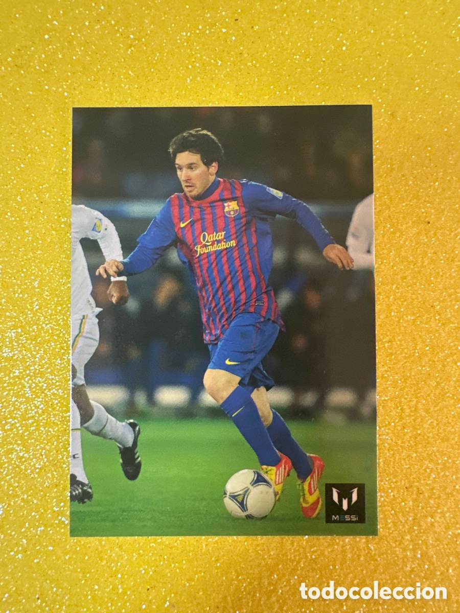 Football Stickers: 34 OFFICIAL MESSI CARD COLLECTION 2013 EDITORIAL ICONS