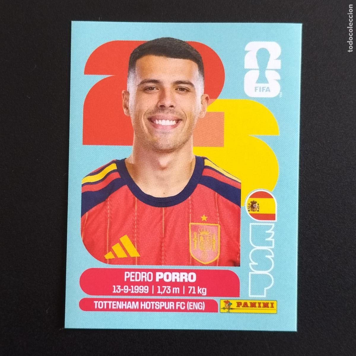 Cromos de f&uacute;tbol: ESP 6 PEDRO PORRO ESPA&Ntilde;A CROMOS STICKER MUNDIAL 26 2026 FIFA WORLD CUP PANINI