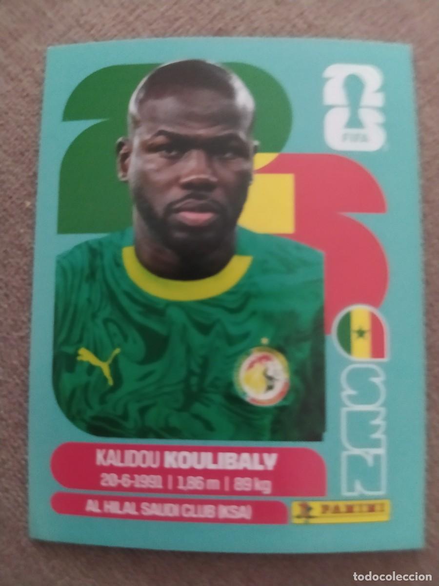 Cromos de f&uacute;tbol: SEN 08 Kalidou KOULIBALY 8 Senegal mundial 2026 panini