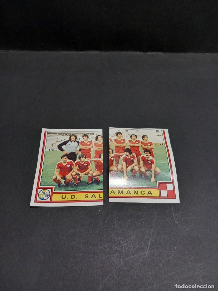 Cromos de f&uacute;tbol: U. D. SALAMANCA CROMO DOBLE FUTBOL 1983 PANINI PANRICO NUNCA PEGADOS / COMPRA MIN&Iacute;MA 5 &euro;