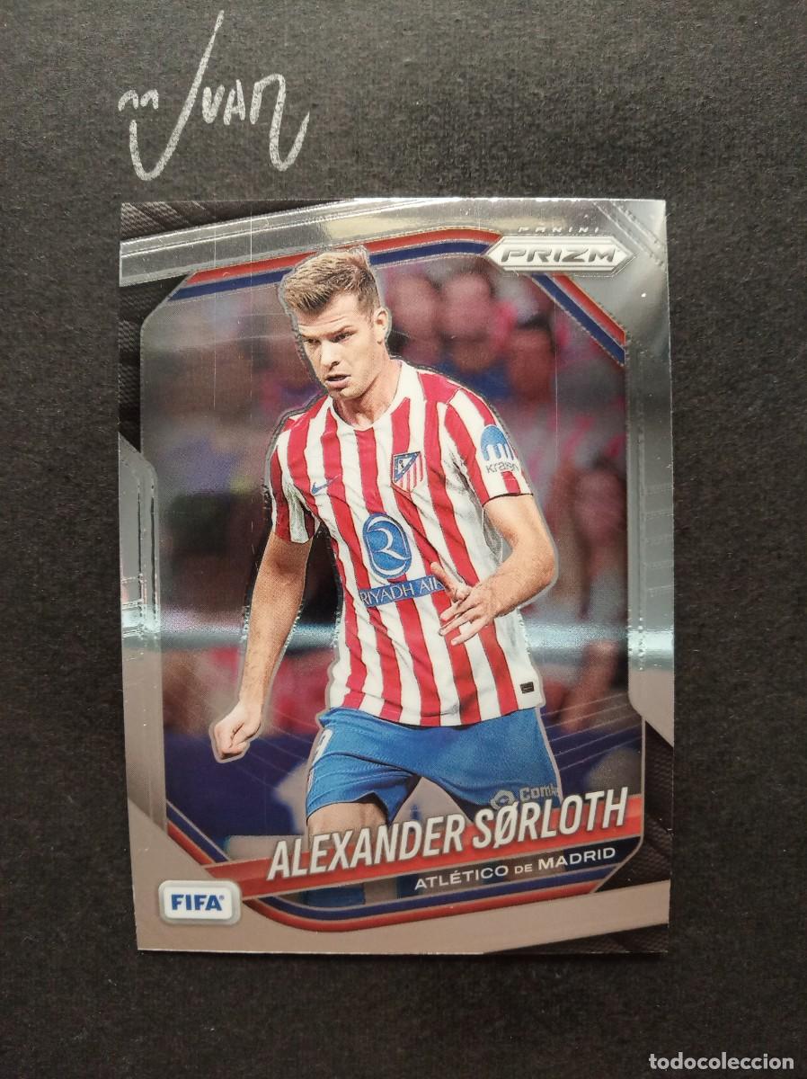 Cromos de f&uacute;tbol: N&ordm; 13 SORLOTH ATLETICO MADRID NORUEGA ⚽ PANINI &reg; PRIZM FIFA CLUB MUNDIAL 2025 2026 25 26