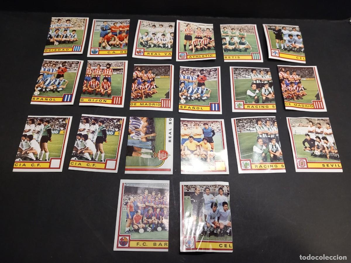 Cromos de f&uacute;tbol: DOBLES INCOMPLETOS CROMOS DE FUTBOL 1983 PANINI PANRICO NUNCA PEGADOS / COMPRA MIN&Iacute;MA 5 &euro;