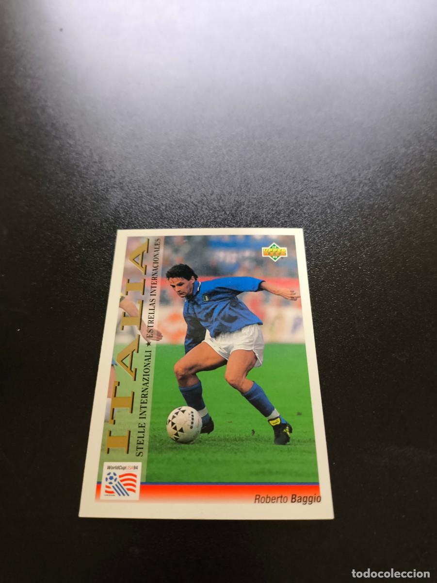 Cromos de f&uacute;tbol: 110 Roberto Baggio ITALIA ITALY STAR UPPER DECK WORLD CUP MUNDIAL USA 94 1994 NO PANINI LIGA ESTE