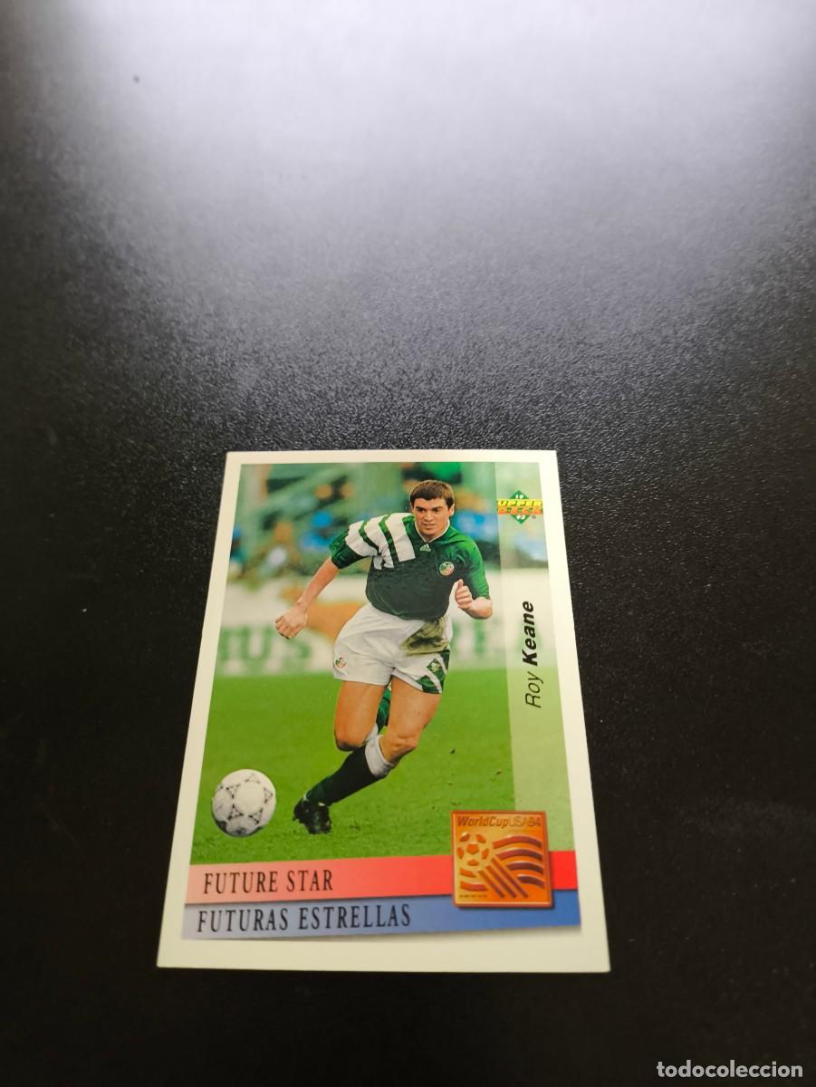 Football Stickers: 133 Roy Keane IRELAND IRL FUTURE STAR UPPER DECK WORLD CUP MUNDIAL USA 94 1994 NO PANINI LIGA ESTE