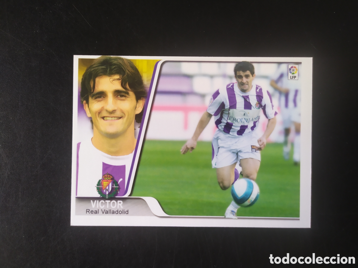 Football Stickers: Mundicromo ediciones estadio 2007 2008 07 08 Victor n&deg; 324 Valladolid