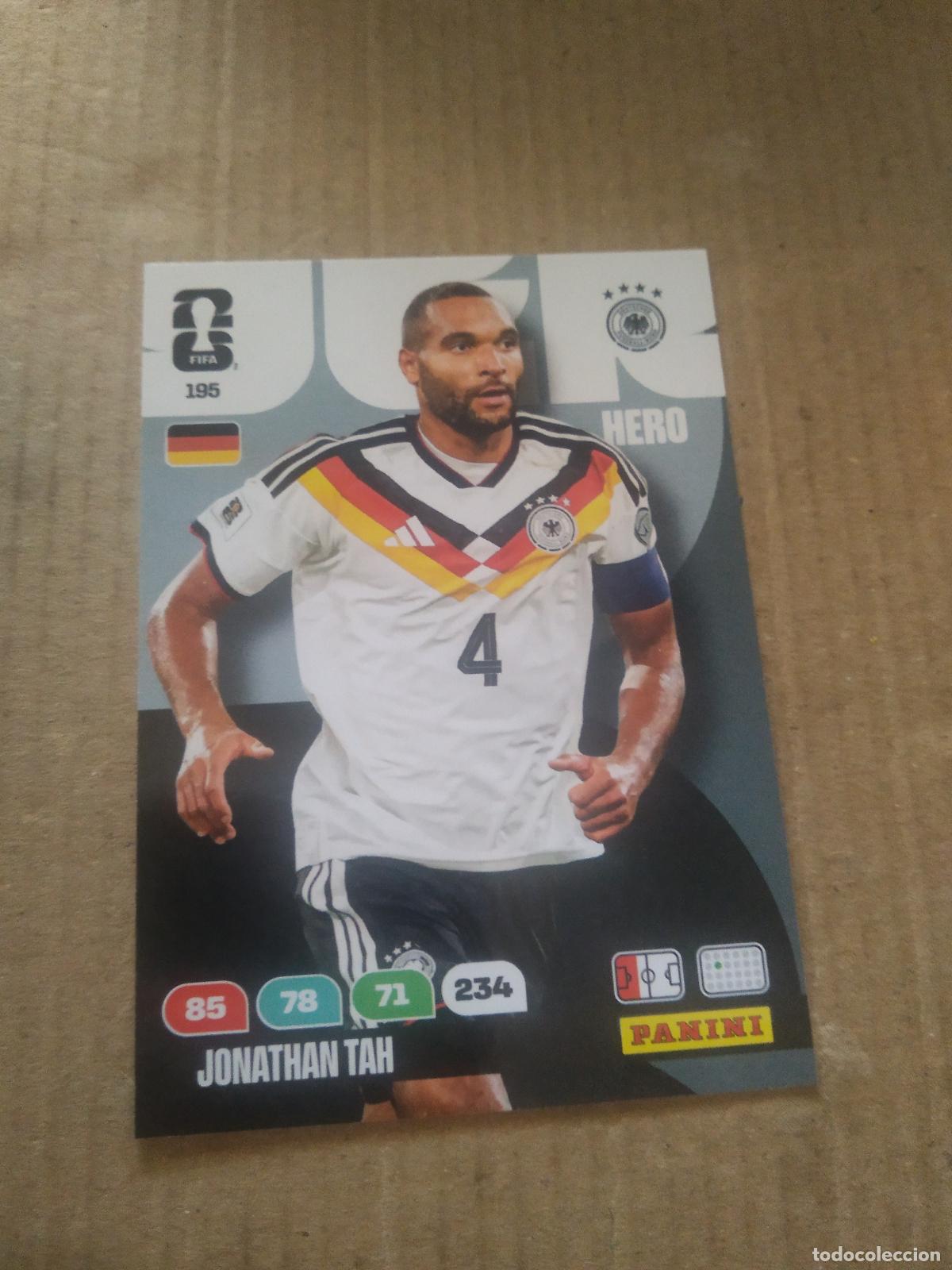 Fu&szlig;ball-Sticker: 195 JONATHAN TAH ALEMANIA CROMO FUTBOL PANINI ADRENALYN MUNDIAL 2026 WORLD CUP