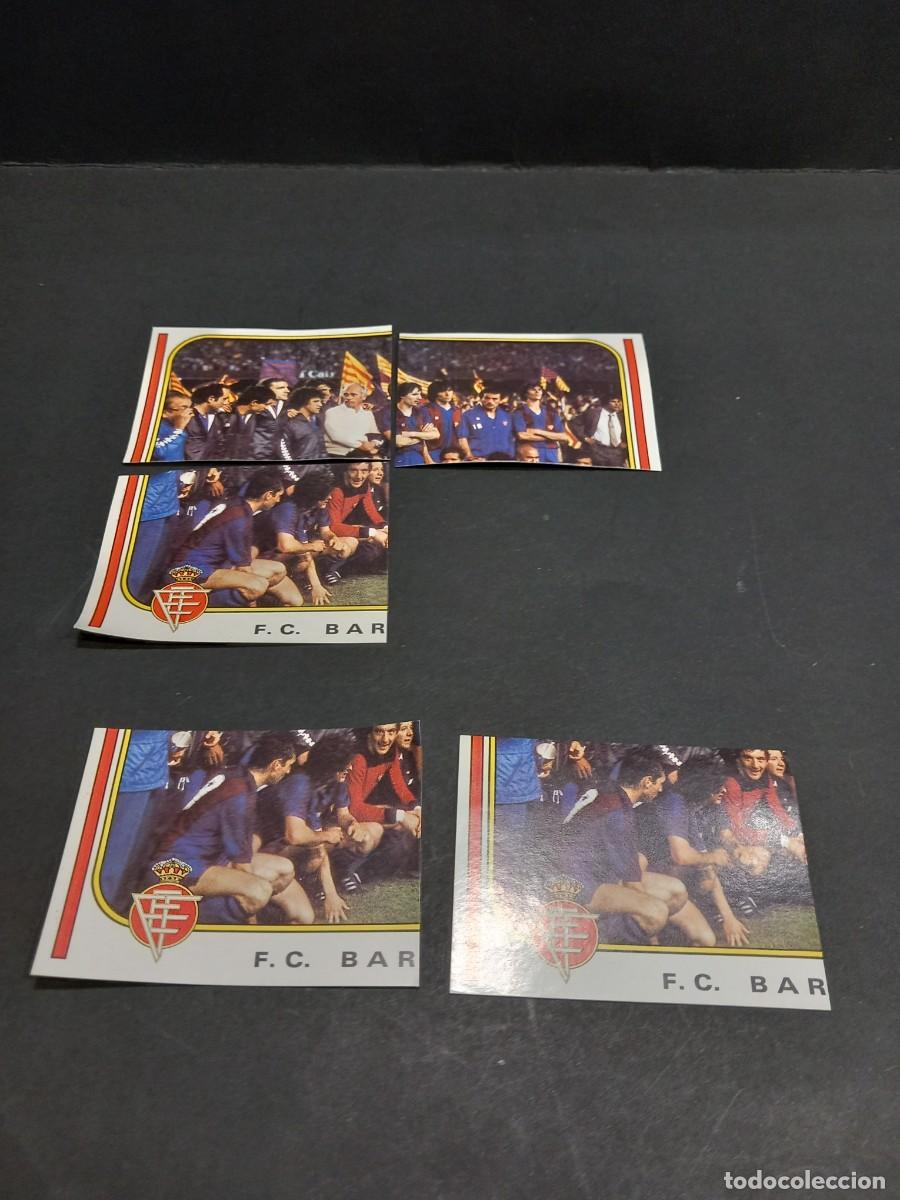 Football Stickers: F.C. BARCELONA INCOMPLETOS CROMOS DE FUTBOL 1983 PANINI PANRICO NUNCA PEGADOS / COMPRA MIN&Iacute;MA 5 &euro;