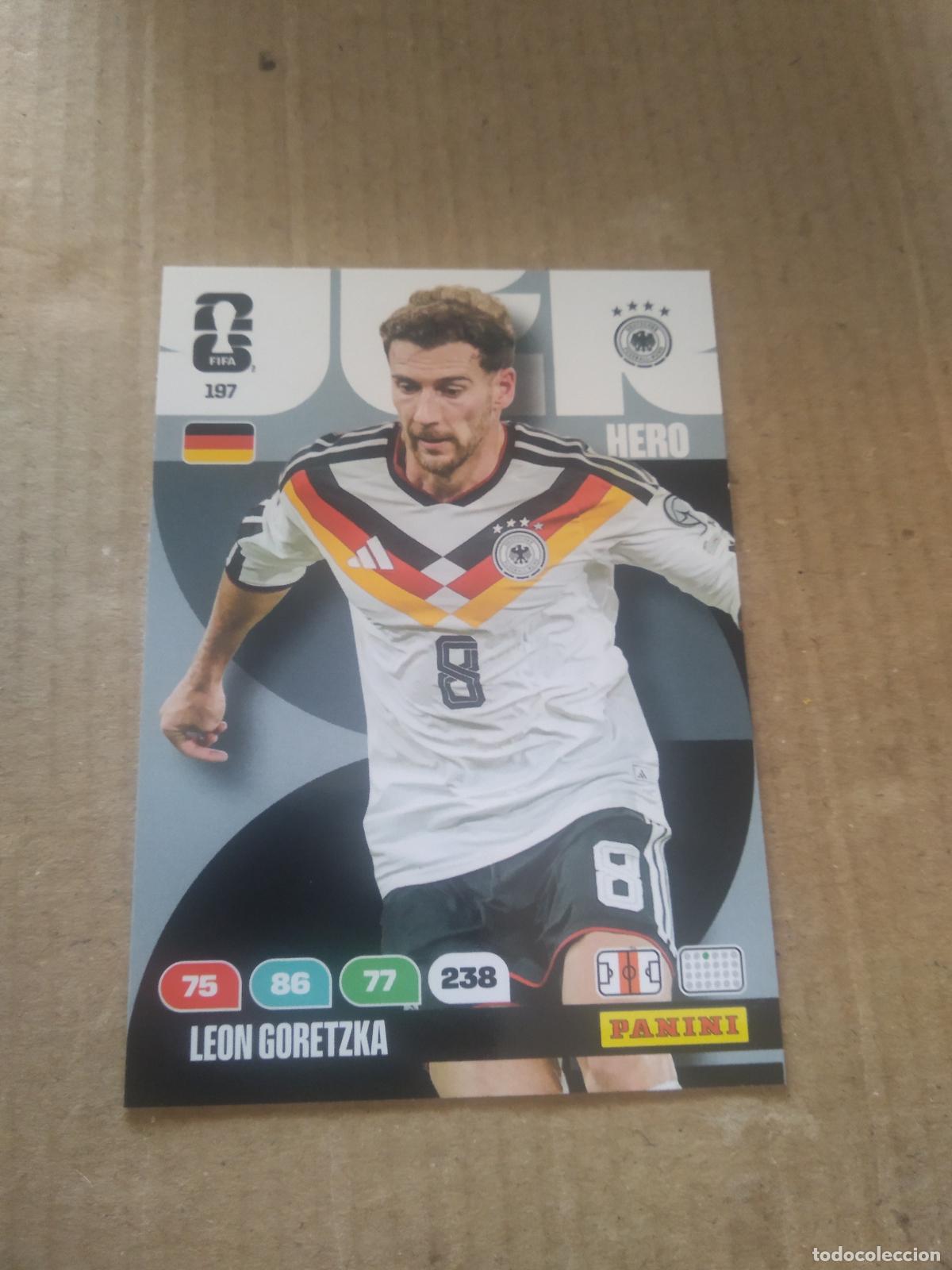Fu&szlig;ball-Sticker: 197 LEON GORETZKA ALEMANIA CROMO FUTBOL PANINI ADRENALYN MUNDIAL 2026 WORLD CUP