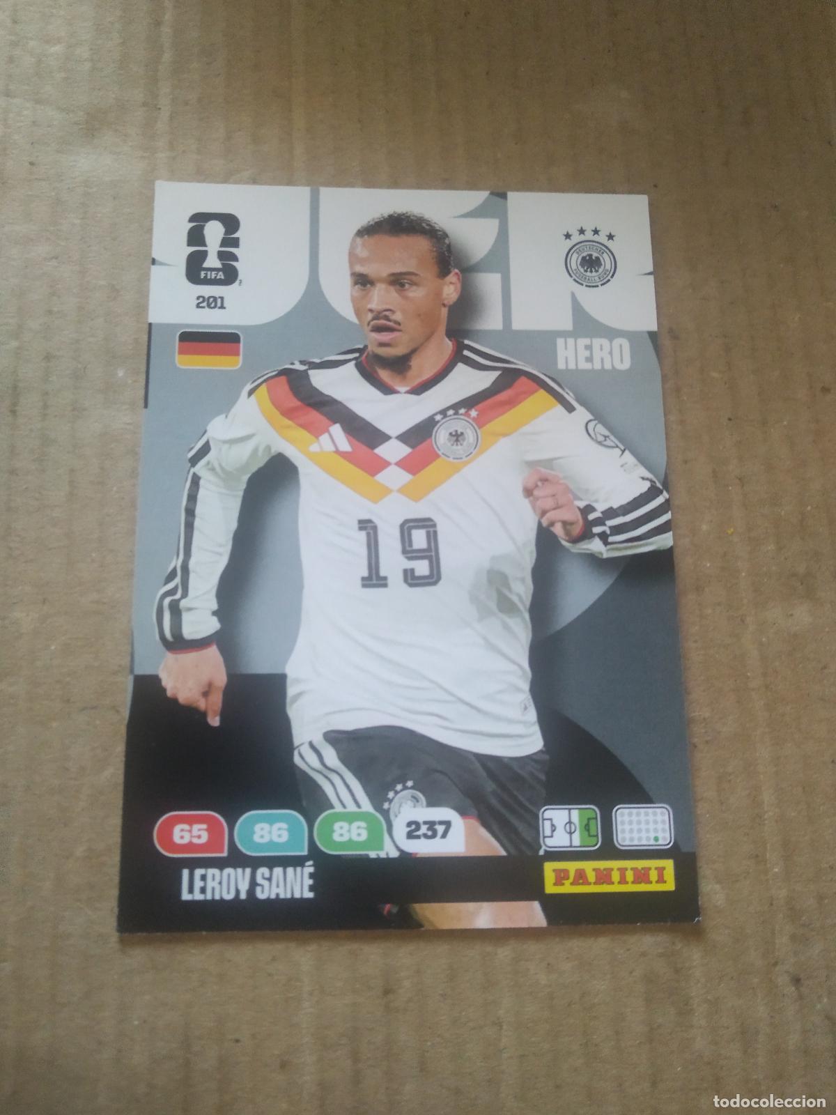 Fu&szlig;ball-Sticker: 201 LEROY SANE ALEMANIA CROMO FUTBOL PANINI ADRENALYN MUNDIAL 2026 WORLD CUP