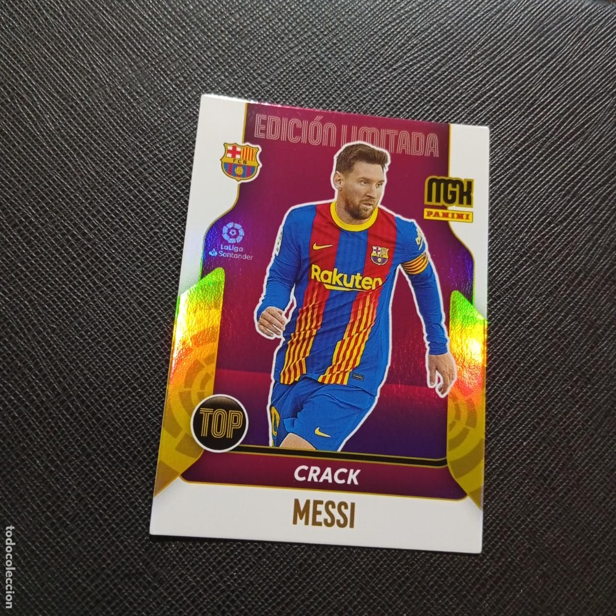 Fu&szlig;ball-Sticker: MESSI BARCELONA PANINI MEGACRACKS 2021 2022 CROMO FUTBOL 21 21 - A58 PG82 EDICION LIMITADA