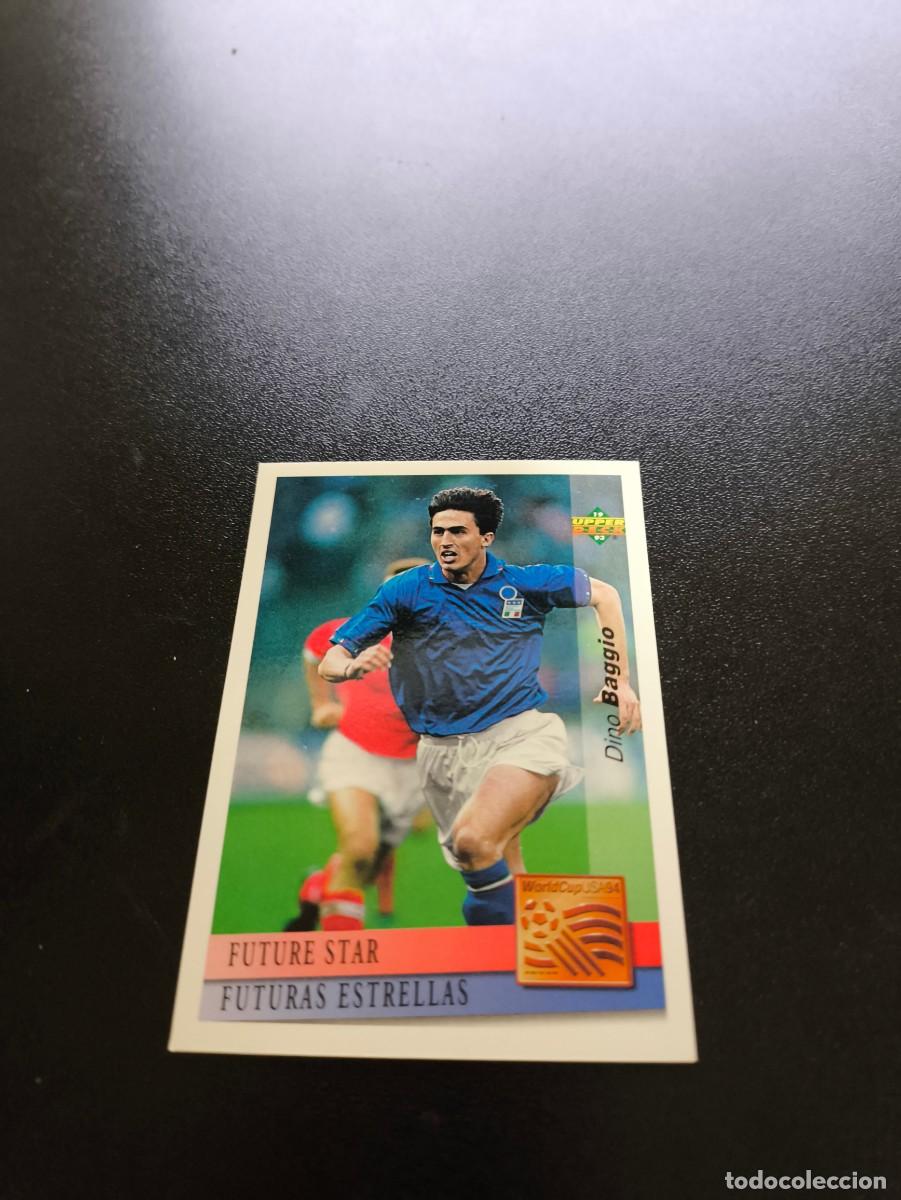 Fu&szlig;ball-Sticker: 148 Dino Baggio ITALIA FUTURE STAR UPPER DECK WORLD CUP MUNDIAL USA 94 1994 NO PANINI LIGA ESTE