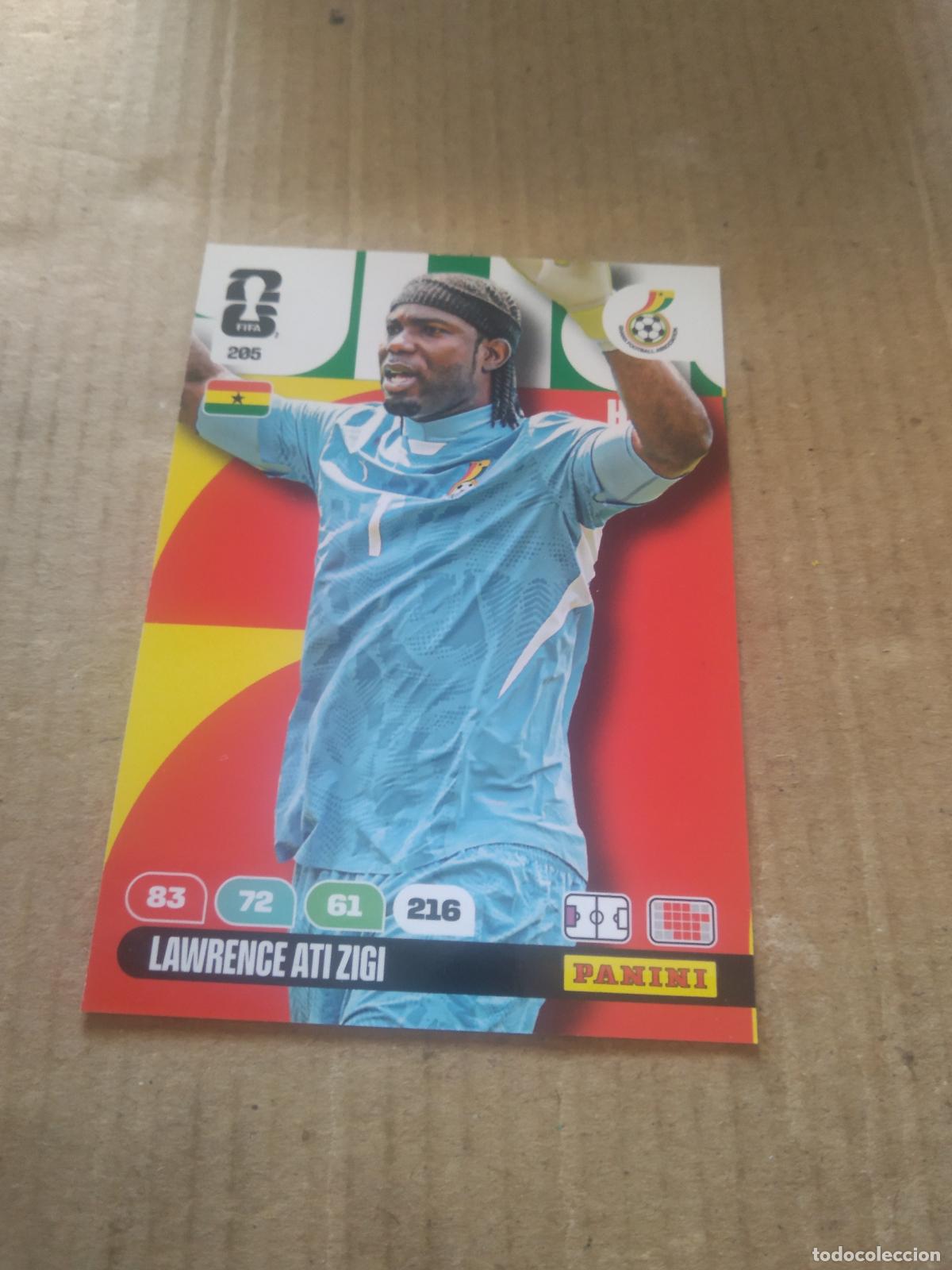 Cromos de f&uacute;tbol: 205 LAWRENCE ATI ZIGI GHANA CROMO FUTBOL PANINI ADRENALYN MUNDIAL 2026 WORLD CUP
