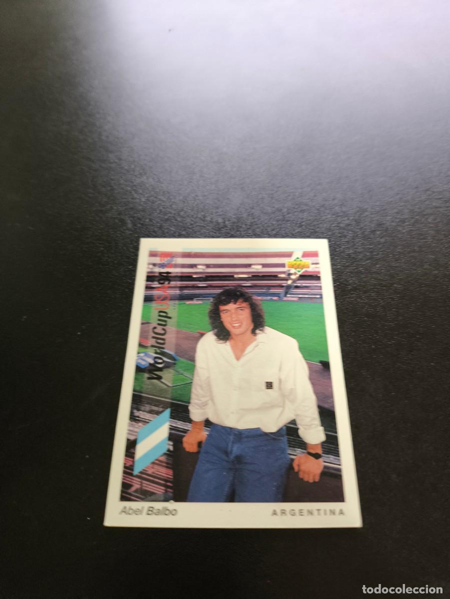 Cromos de f&uacute;tbol: 153 Abel Balbo ARGENTINA UPPER DECK WORLD CUP MUNDIAL USA 94 1994 NO PANINI LIGA ESTE