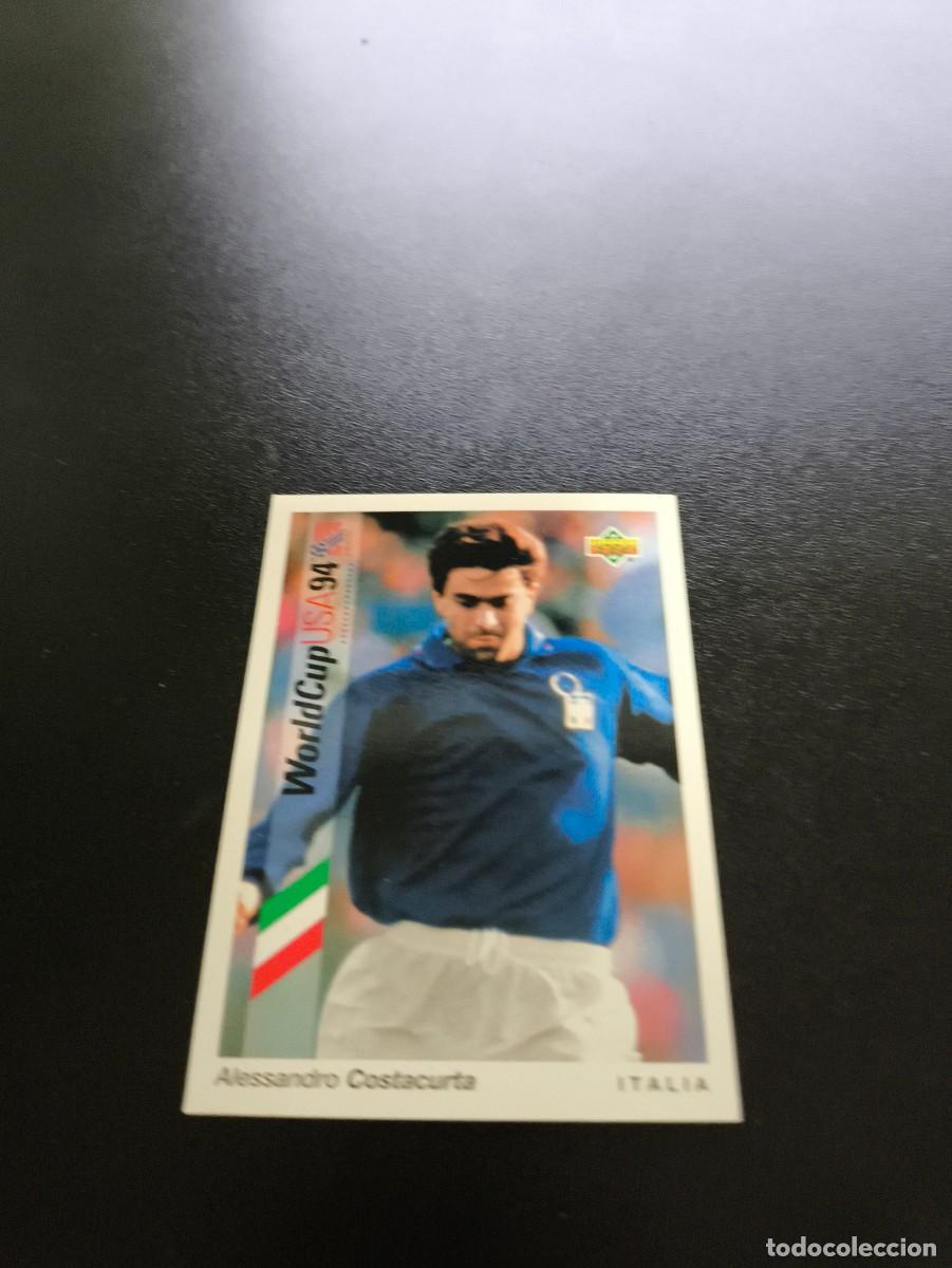 Cromos de f&uacute;tbol: 157 Alessandro Costacurta ITALIA ITALY UPPER DECK WORLD CUP MUNDIAL USA 94 1994 NO PANINI LIGA ESTE
