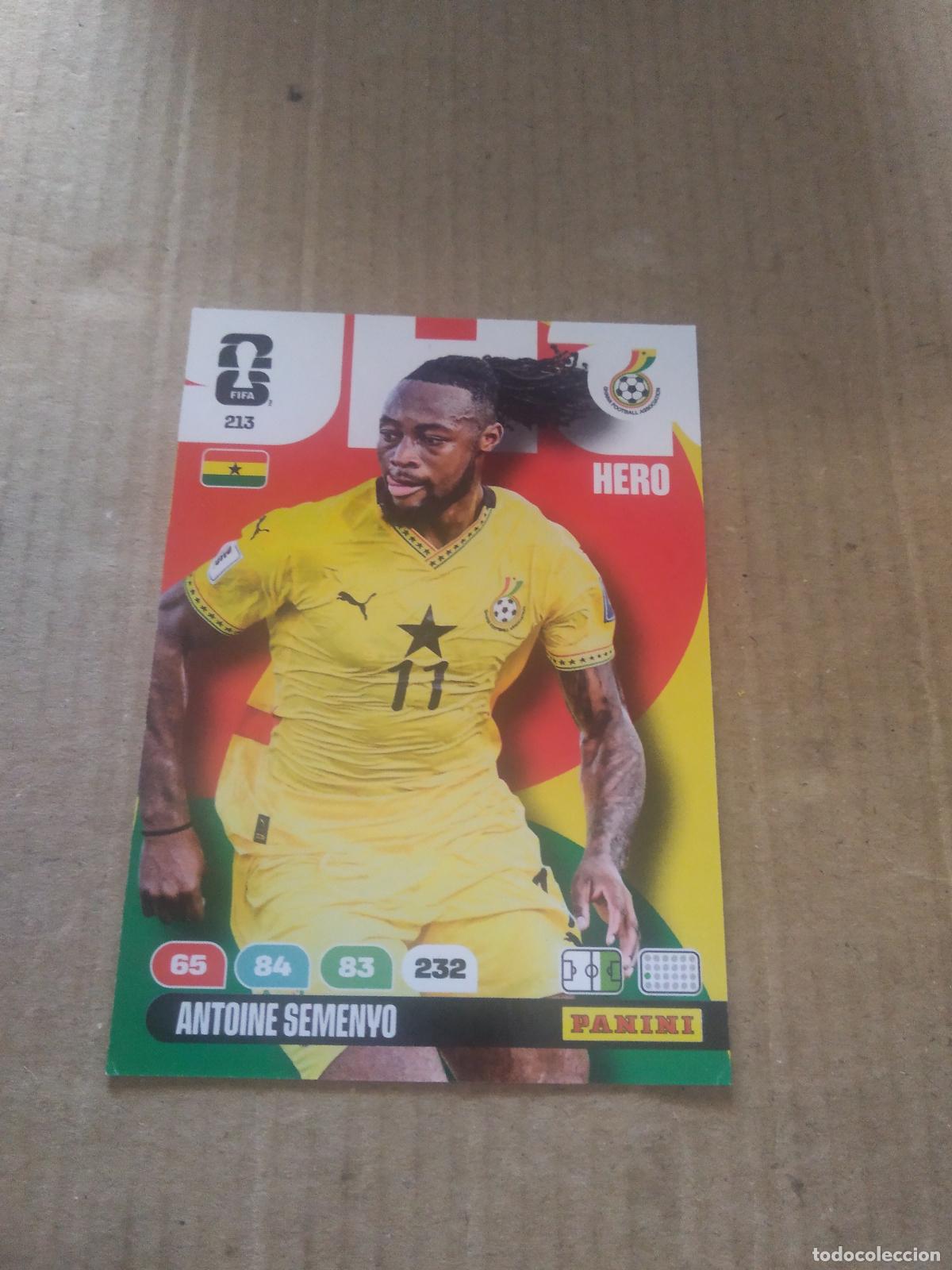 Cromos de f&uacute;tbol: 213 ANTOINE SEMENYO GHANA CROMO FUTBOL PANINI ADRENALYN MUNDIAL 2026 WORLD CUP